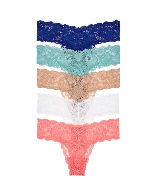 Pack De 5 Tangas Cutie Hot on Sale - Image 2