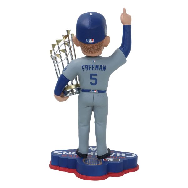 Los Angeles Dodgers MLB 2024 World Series Champions Freddie Freeman Bobblehead on Sale - Image 2