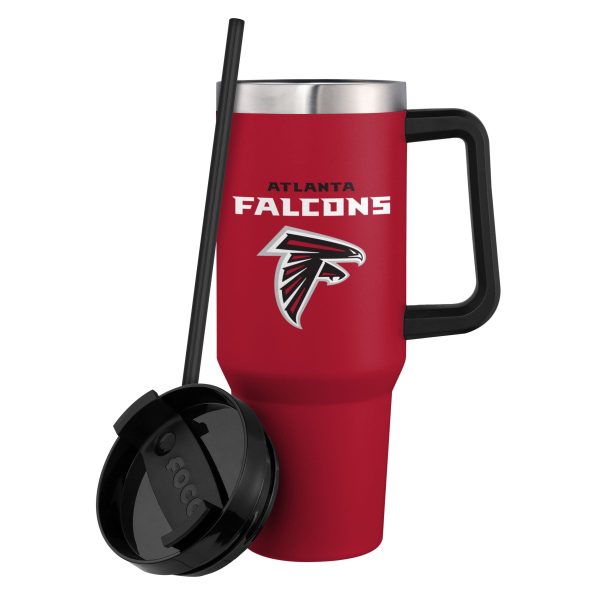 Atlanta Falcons NFL 40 oz XL Tumbler Online Hot Sale - Image 3