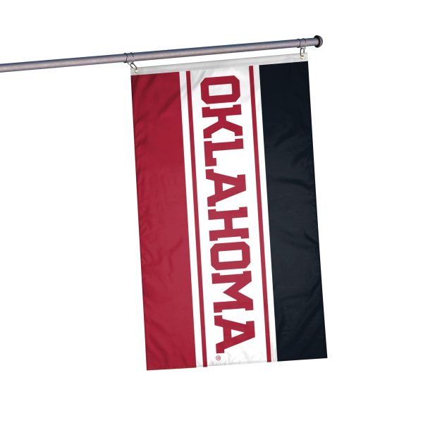 Oklahoma Sooners NCAA Horizontal Flag Online Hot Sale