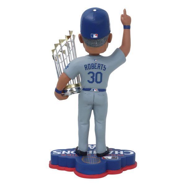 Los Angeles Dodgers MLB 2024 World Series Champions Dave Roberts Bobblehead Online now - Image 2