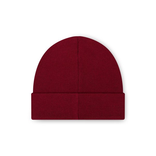 Washington Commanders NFL Maroon Basic Primary Logo Beanie Hot on Sale - Image 2