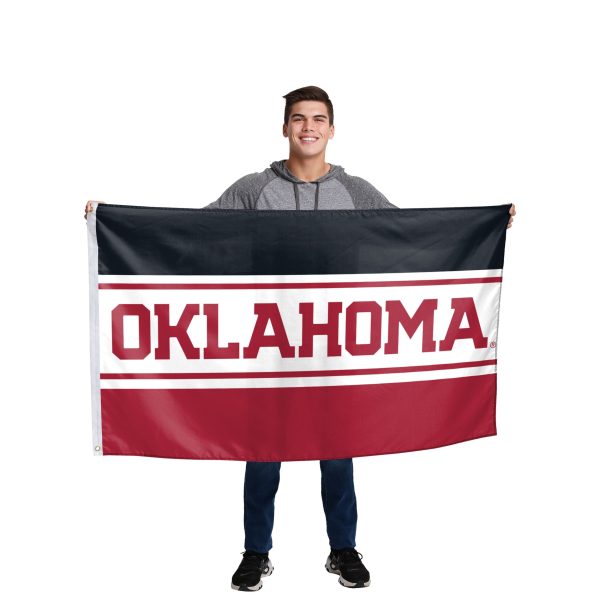 Oklahoma Sooners NCAA Horizontal Flag Online Hot Sale - Image 2