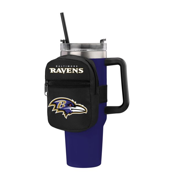Baltimore Ravens NFL Primary Logo Tumbler Fanny Pack For Cheap - Image 2