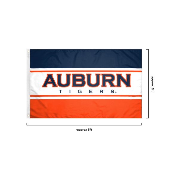 Auburn Tigers NCAA Horizontal Flag Supply - Image 4