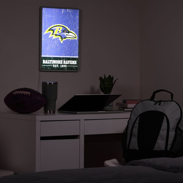 Baltimore Ravens NFL Big Logo Backlit Sign Supply - Image 3