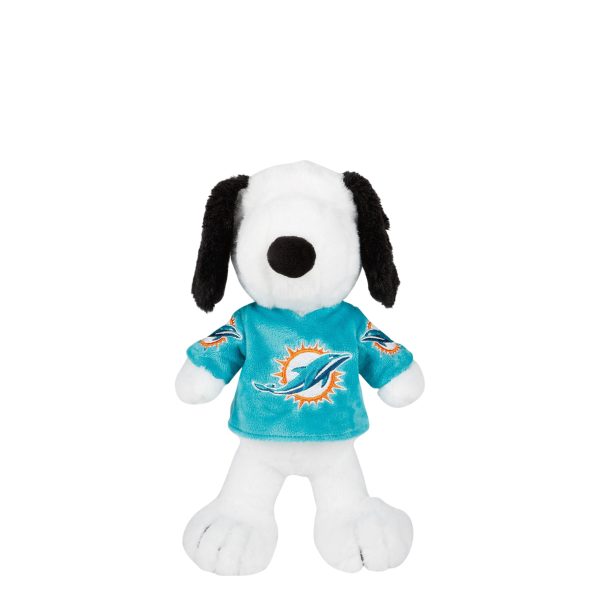 Miami Dolphins NFL Snoopy Peanuts Team Jersey Plush Online