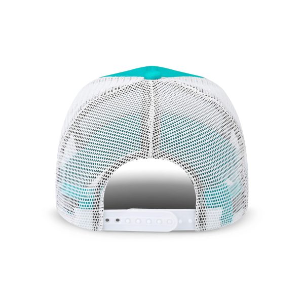 Miami Dolphins NFL Neptune Primary Logo Trucker RF Cap For Cheap - Image 3