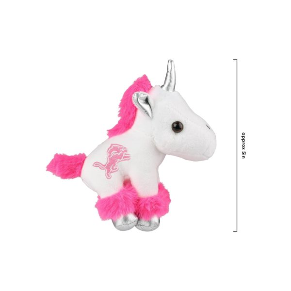 Detroit Lions NFL Plush Unicorn Ornament For Cheap - Image 3