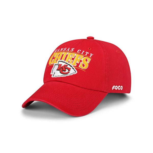 Kansas City Chiefs NFL Signature Bars Casual Cap For Sale
