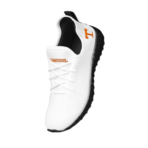 Tennessee Volunteers NCAA Gradient Midsole White Sneakers Online now - Image 2