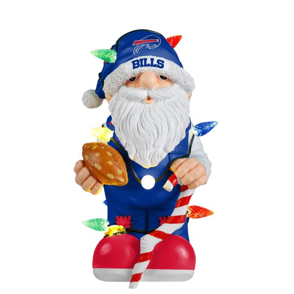 Buffalo Bills NFL Light Up Holiday Gnome Sale