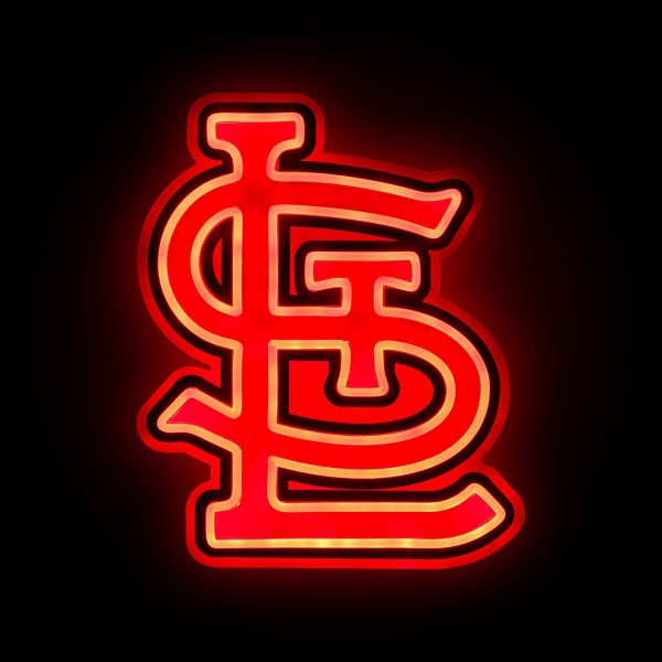 St Louis Cardinals MLB LED Neon Light Up Team Logo Sign For Discount - Image 2