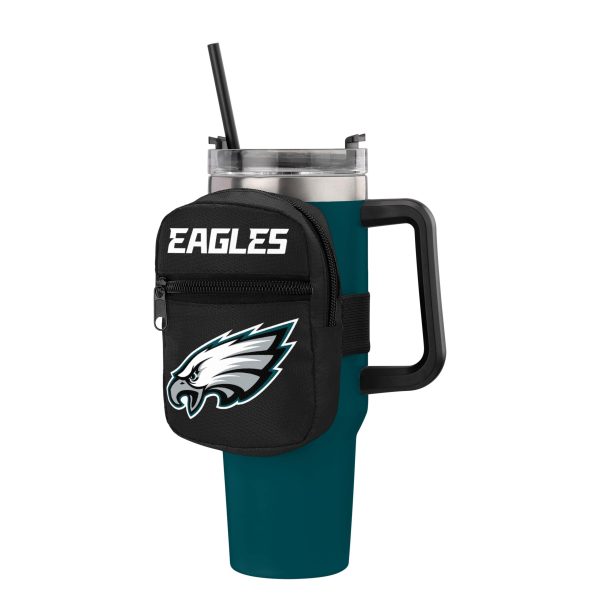 Philadelphia Eagles NFL Primary Logo Tumbler Fanny Pack Online Hot Sale - Image 2