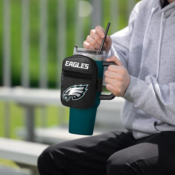 Philadelphia Eagles NFL Primary Logo Tumbler Fanny Pack Online Hot Sale - Image 4