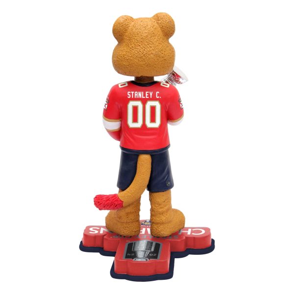 Florida Panthers NHL 2024 Stanley Cup Champions Stanley C Panther Mascot Bobblehead For Cheap - Image 2