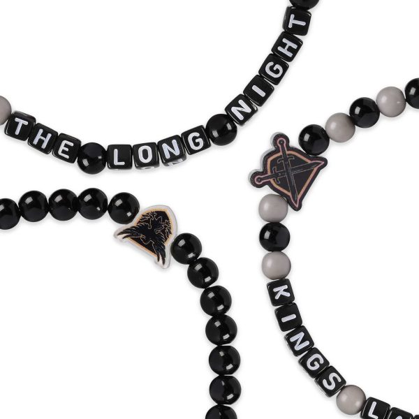 Game of Thrones 3 Pack Beaded Friendship Bracelet For Cheap - Image 2