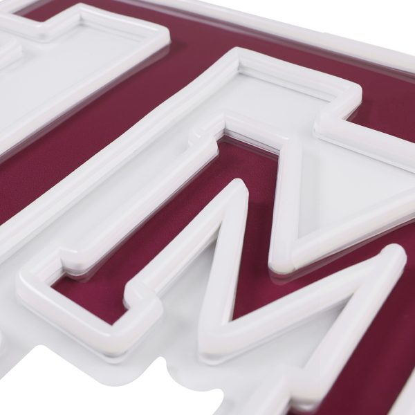 Texas A&M Aggies NCAA LED Neon Light Up Team Logo Sign Online - Image 3