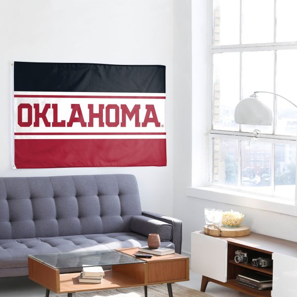 Oklahoma Sooners NCAA Horizontal Flag Online Hot Sale - Image 5