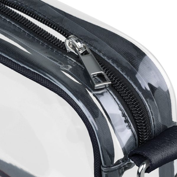 Houston Texans NFL Monty Script Clear Crossbody Bag Online now - Image 4