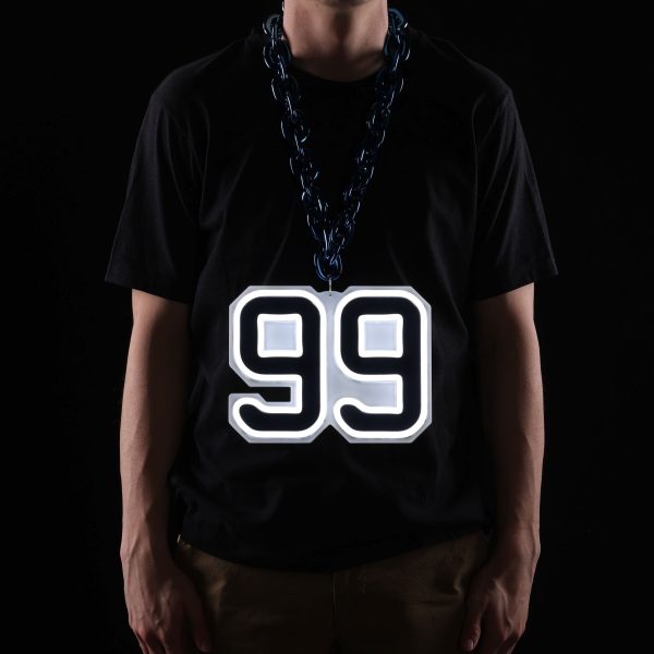 Aaron Judge New York Yankees MLB Neon Light Up Big Logo Player Chain on Sale - Image 3