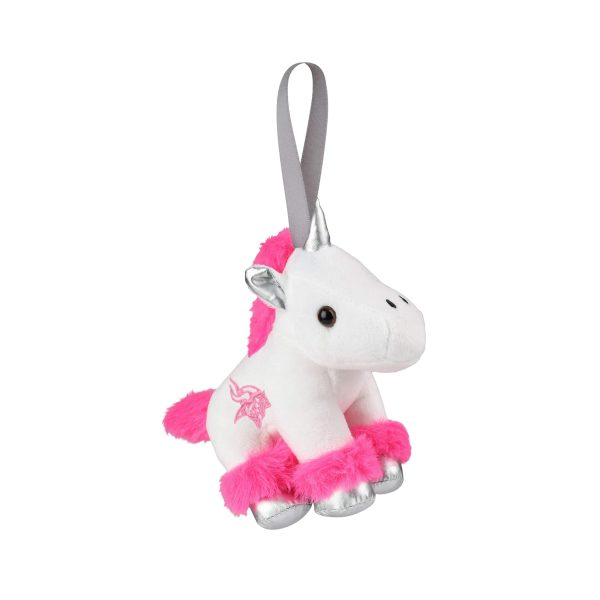 Minnesota Vikings NFL Plush Unicorn Ornament For Sale
