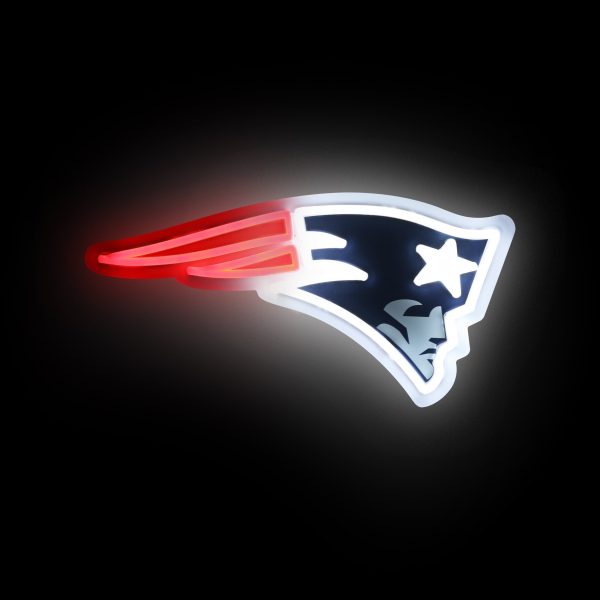 New England Patriots NFL LED Neon Light Up Team Logo Sign Supply - Image 2