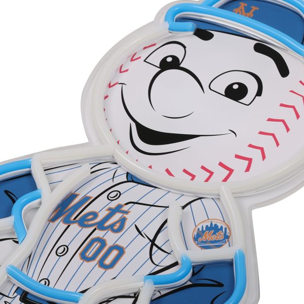 Mr Met New York Mets MLB LED Neon Light Up Mascot Sign Online - Image 4