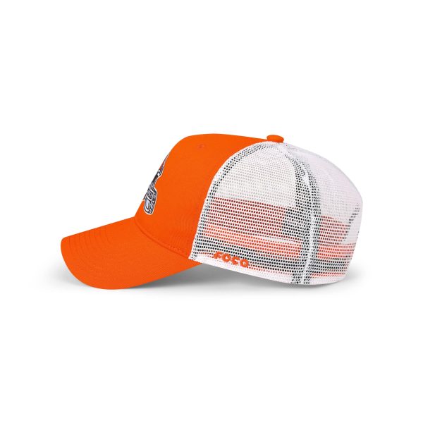 Cleveland Browns NFL Thunder Primary Logo Trucker RF Cap Online Sale - Image 2