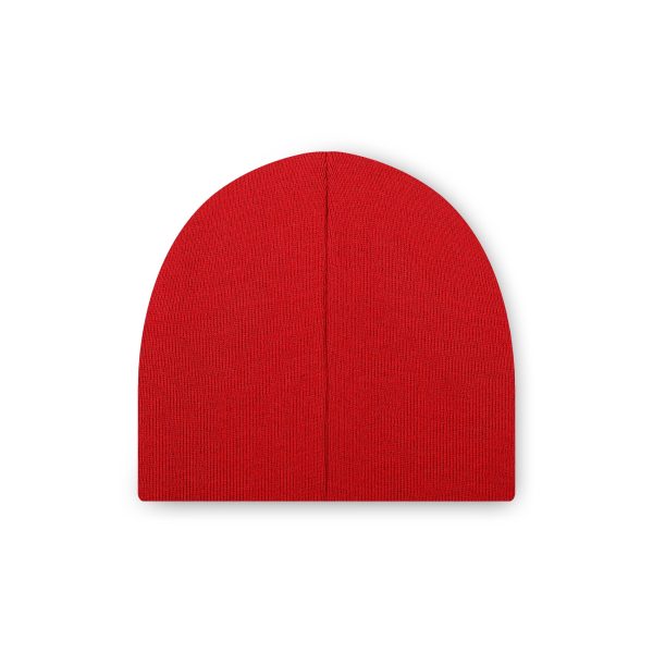 San Francisco 49ers NFL Red Basic Primary Logo Skull Beanie Supply - Image 2
