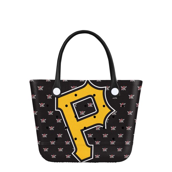 Pittsburgh Pirates MLB Big Logo Mini Print Tailgate Tote Bag Online