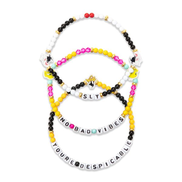 Tweety Bird & Daffy Duck & Sylvester Looney Tunes 3 Pack Friendship Bracelet Online