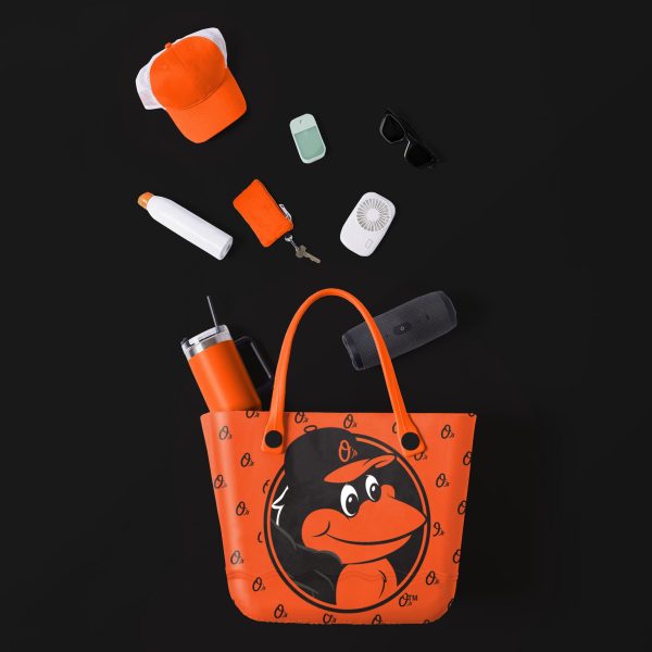 Baltimore Orioles MLB The Oriole Bird Mascot Tailgate Tote Bag (PREORDER - SHIPS LATE JUNE) Supply - Image 2