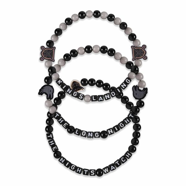 Game of Thrones 3 Pack Beaded Friendship Bracelet For Cheap