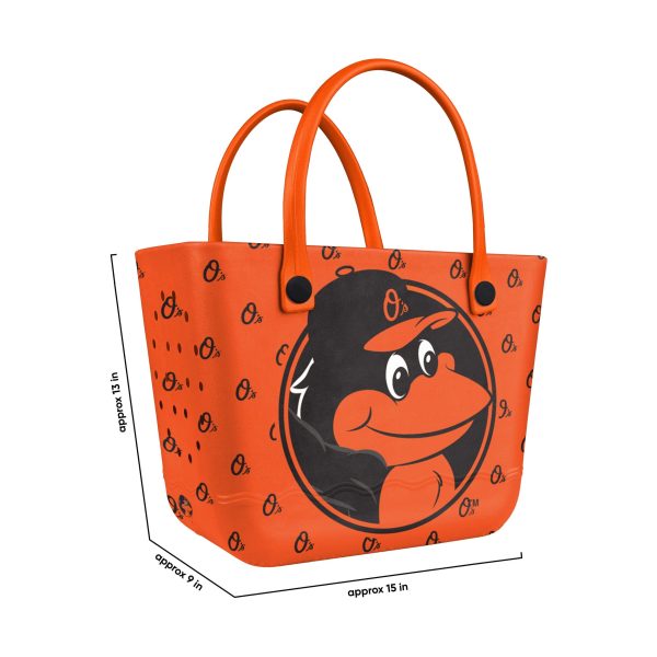 Baltimore Orioles MLB The Oriole Bird Mascot Tailgate Tote Bag (PREORDER - SHIPS LATE JUNE) Supply - Image 3