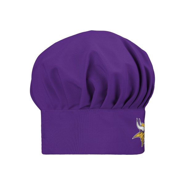Minnesota Vikings NFL Big Logo Chef Hat For Cheap - Image 3