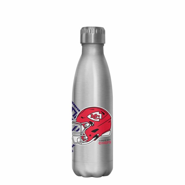Kansas City Chiefs vs San Francisco 49ers NFL Super Bowl LVIII Silver 17 oz Stainless Steel Bottle Online - Image 2