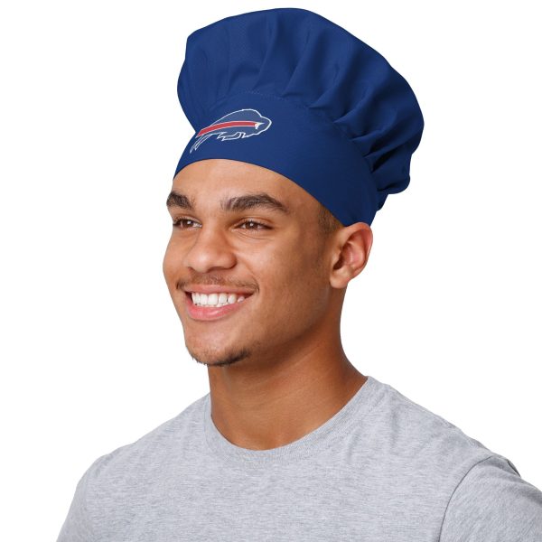 Buffalo Bills NFL Big Logo Chef Hat Cheap - Image 5