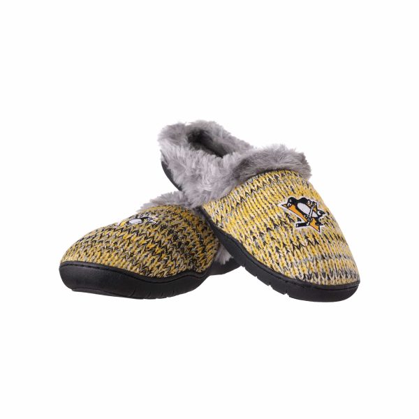 Pittsburgh Penguins NHL Womens Peak Slide Slippers Online now