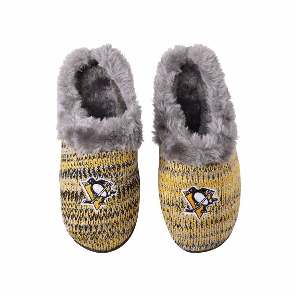 Pittsburgh Penguins NHL Womens Peak Slide Slippers Online now - Image 4
