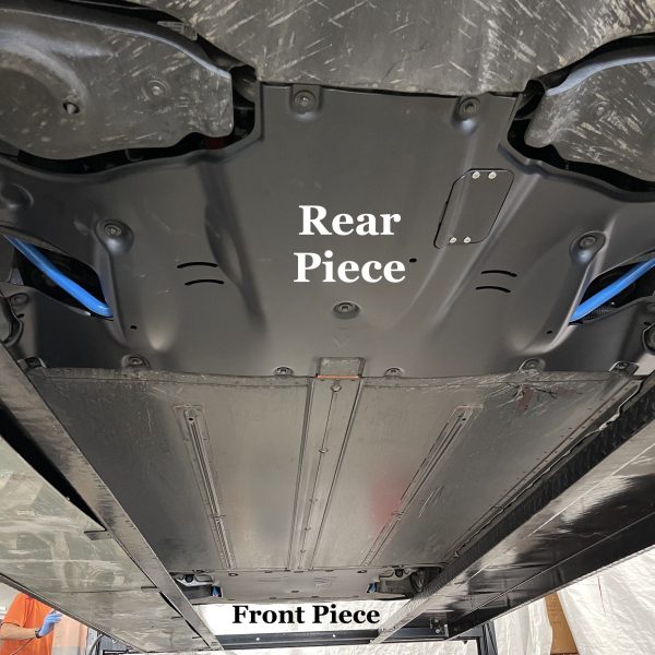 2020+ | Model Y Skid Plates - Hydro-formed Aluminum with Road Noise Reducing Urethane Supply