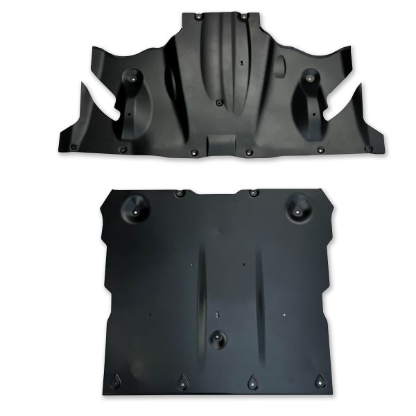 2020+ | Model Y Skid Plates - Hydro-formed Aluminum with Road Noise Reducing Urethane Supply - Image 2