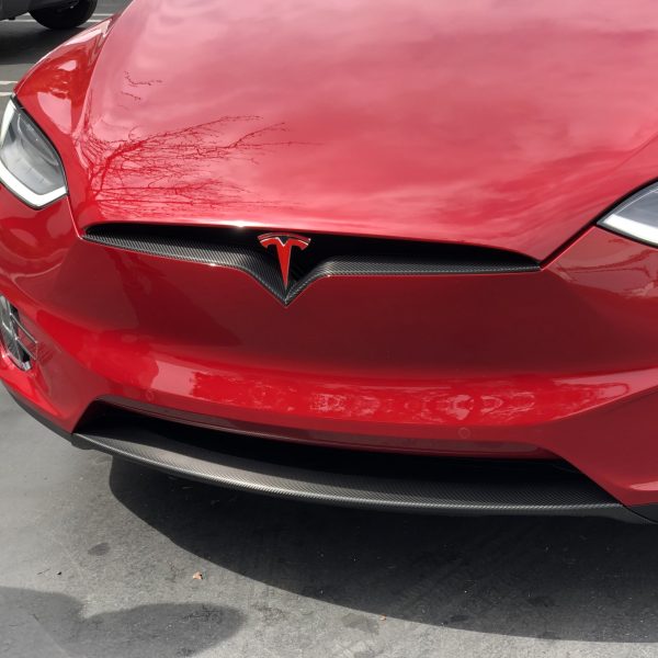 Model S Nose Inlay Wrap for Refreshed Front End For Discount