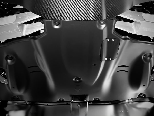 2020+ | Model Y Skid Plates - Hydro-formed Aluminum with Road Noise Reducing Urethane Supply - Image 4